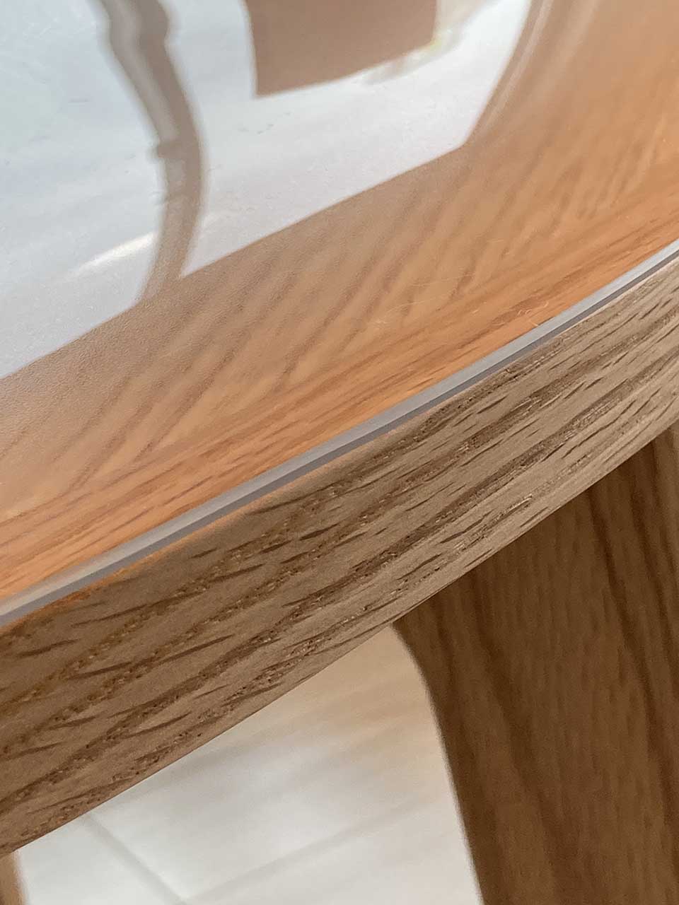 テーブルマット匠と円形テーブル